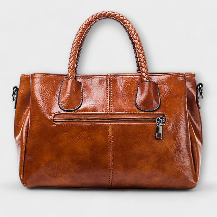 Shahad | Elegant Leather Duffel Bag