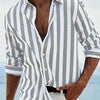 Leonard | Men's Striped Relaxed-Fit Summer Shirt