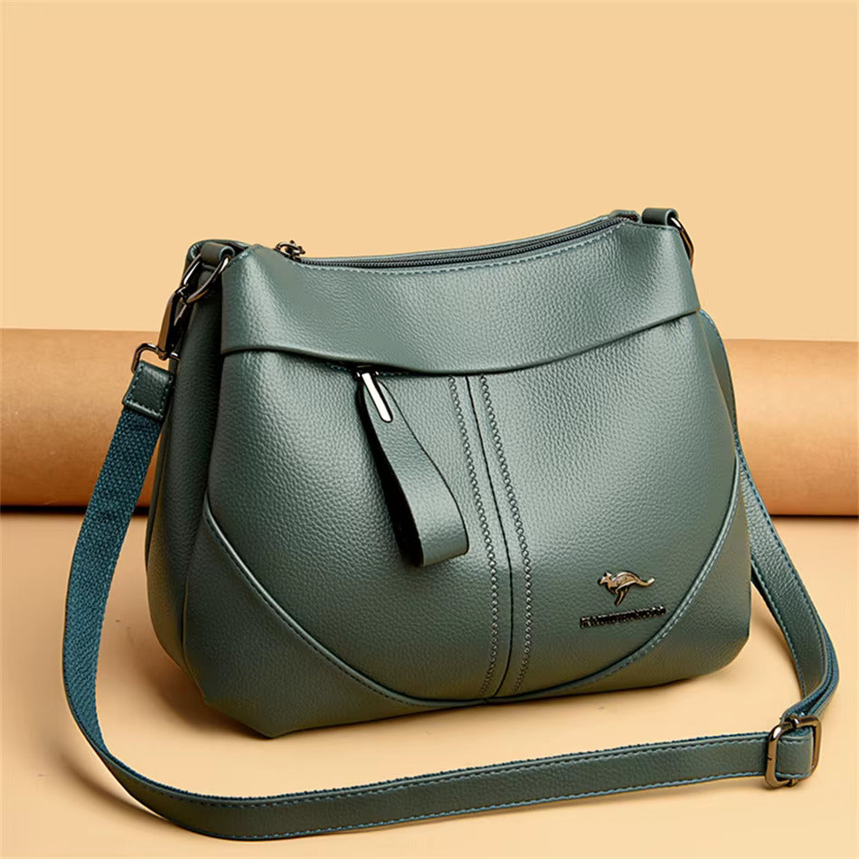 Athea | Plaid Leather Bag