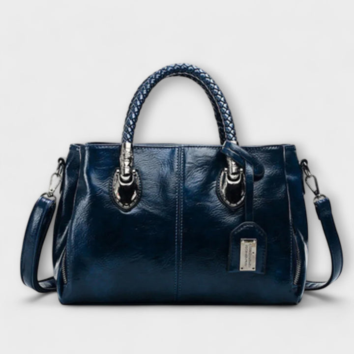 Shahad | Elegant Leather Duffel Bag