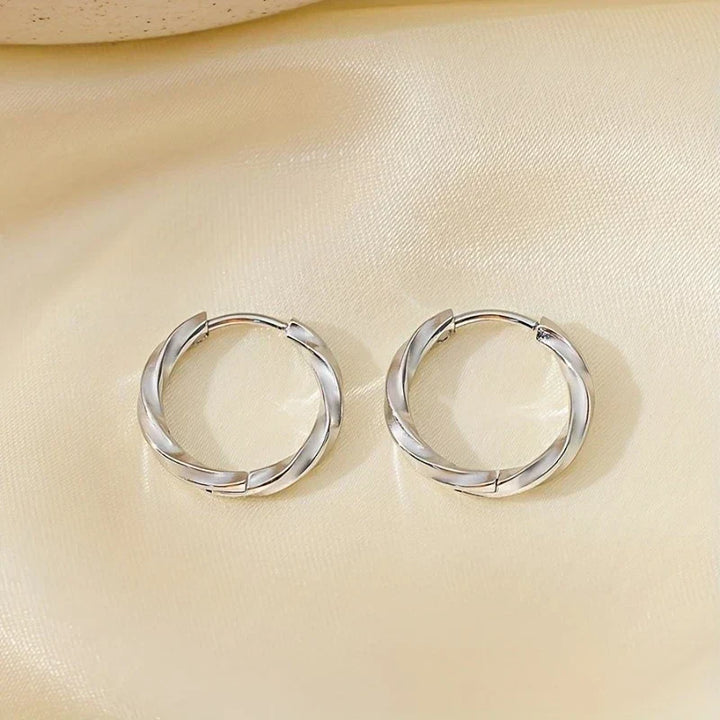 Ema | Minimalist Geometric Hanging Earrings