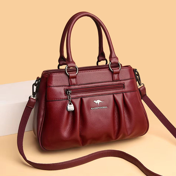 Lenora | Plaid Leather Bag