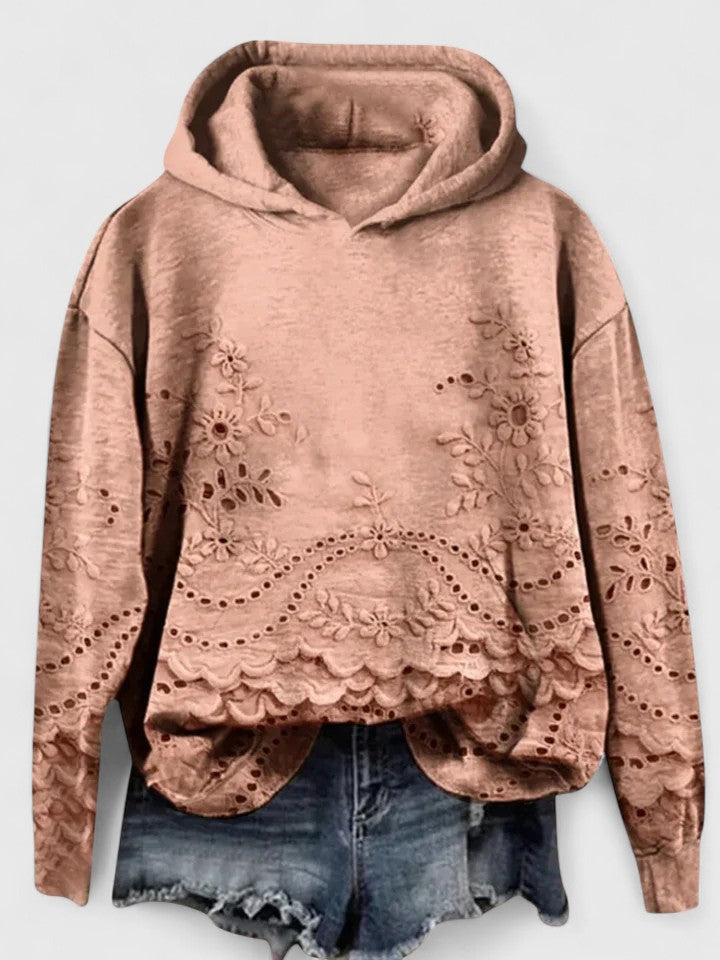 Evangeline | Sweat à capuche brodé