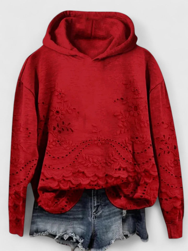 Evangeline | Sweat à capuche brodé