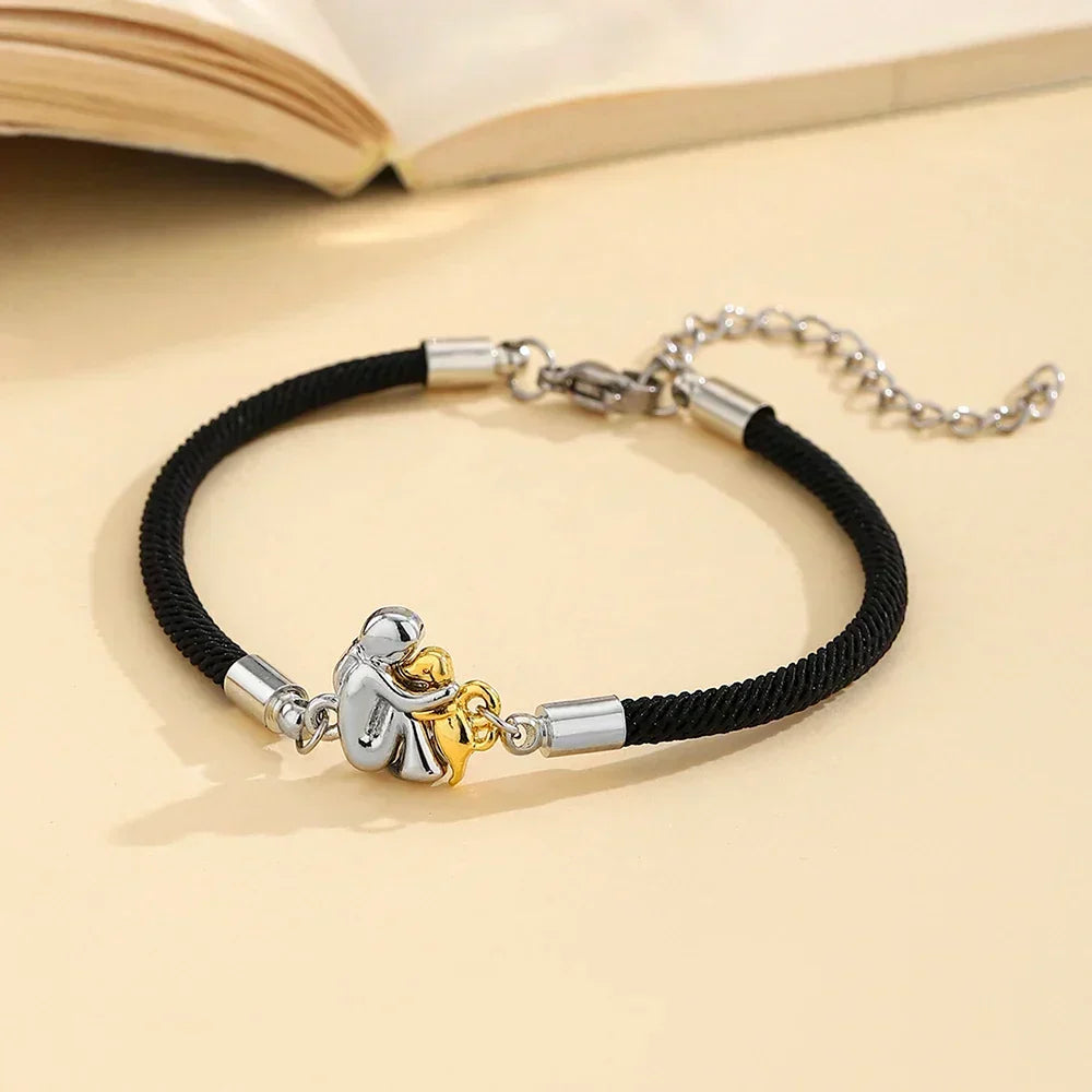 Adah | Heart Corduroy Bracelet