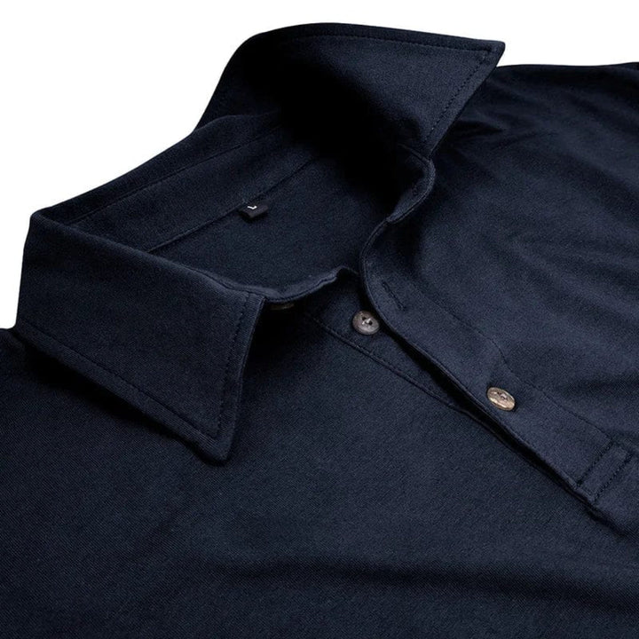 Edison | Casual Long Sleeve Collared Polo