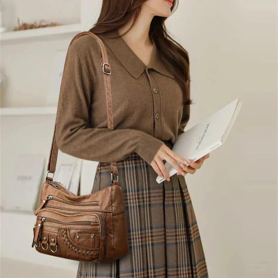 Lilith | Sac bandoulière multi-couches intemporel