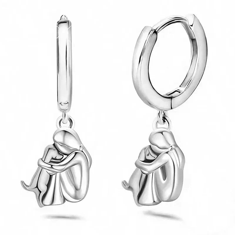 Wafa | Dog Icon Earrings