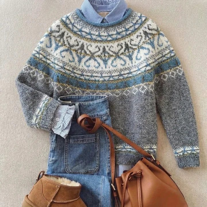 Karen | Fair Isle Knit Sweater