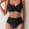 Beatrice | Elegant High-Waist Classic Bikini Set