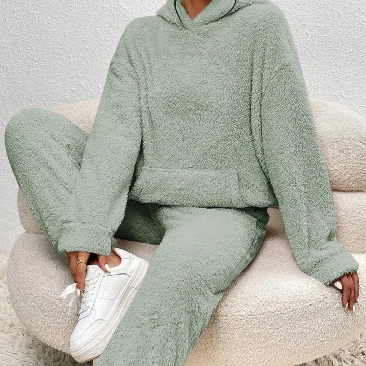 Josee | Hooded Teddy Lounge Set