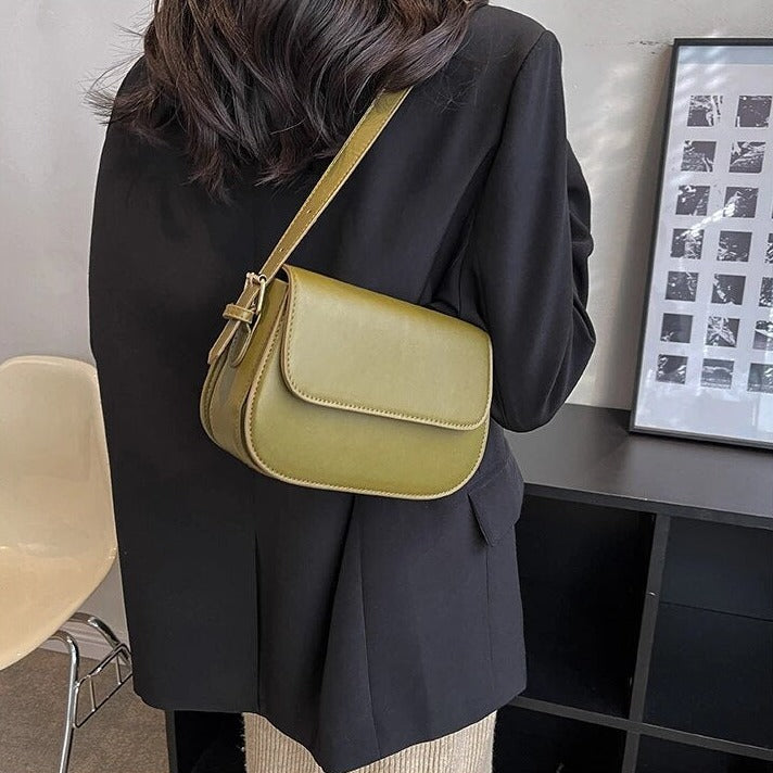 Nimrit | Shoulder Bag In Muted Nude Tone