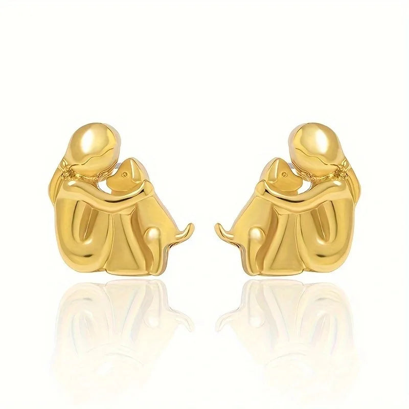 Elisa | Dog Icon Earrings