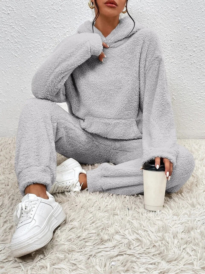 Josee | Hooded Teddy Lounge Set