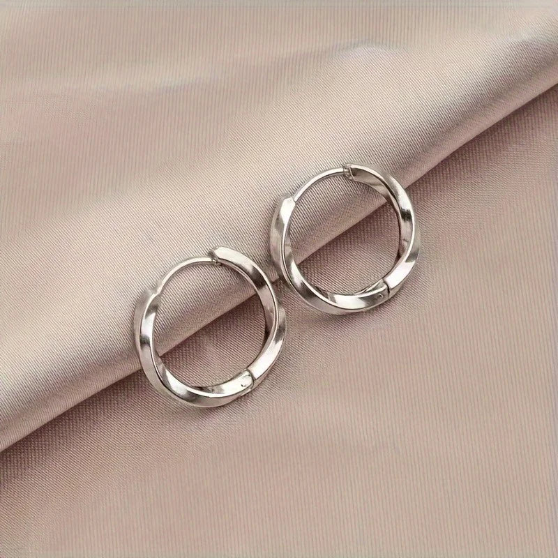 Ema | Boucles d'oreilles pendantes géométriques minimalistes