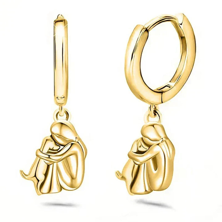 Wafa | Dog Icon Earrings