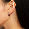 Ema | Minimalist Geometric Hanging Earrings