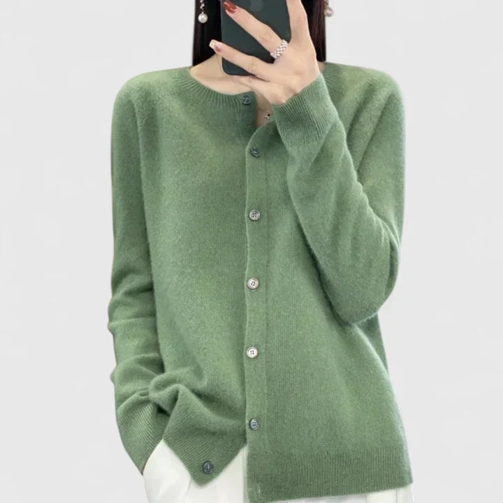 Nina | Classic Button Cardigan