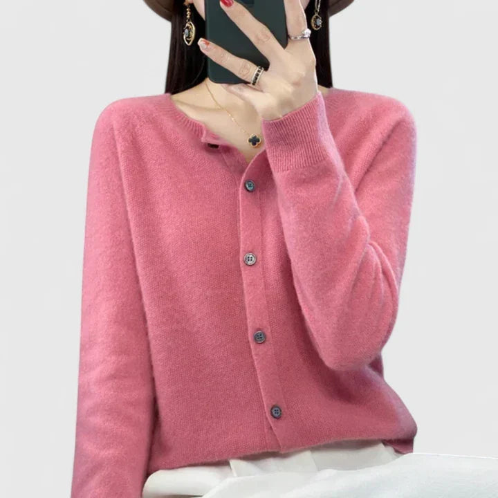 Nina | Classic Button Cardigan