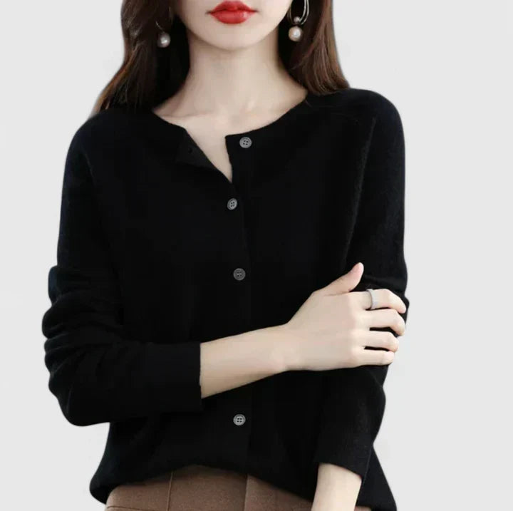 Nina | Classic Button Cardigan