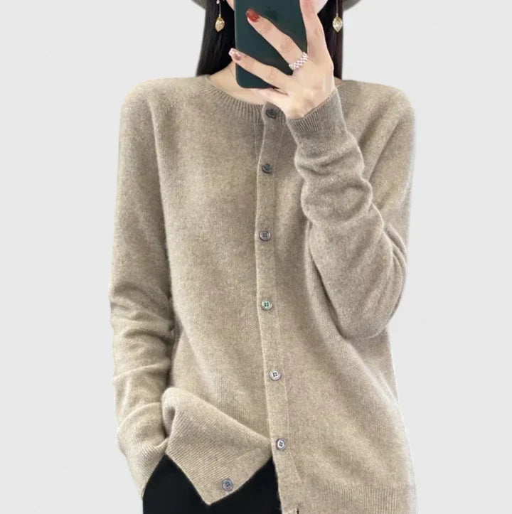 Nina | Classic Button Cardigan