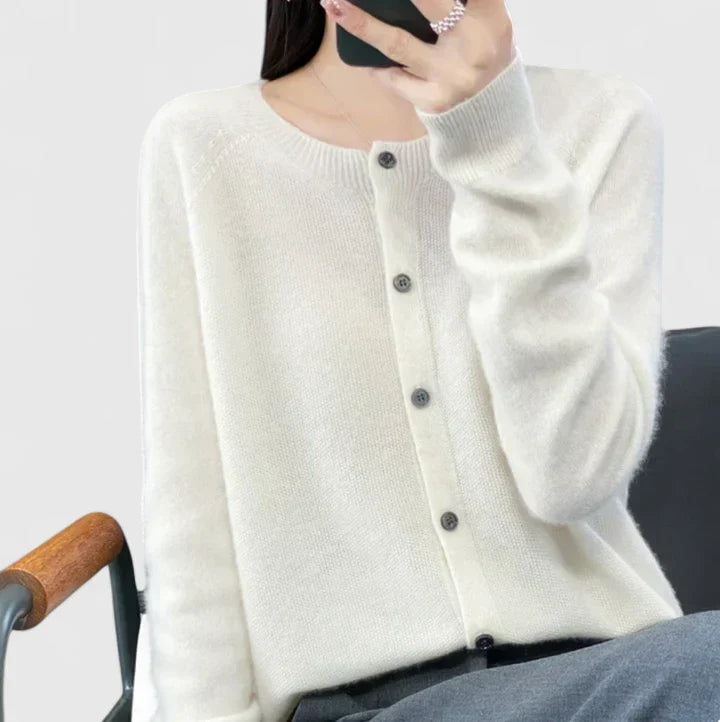 Nina | Classic Button Cardigan