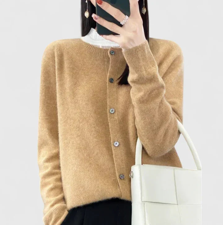 Nina | Classic Button Cardigan