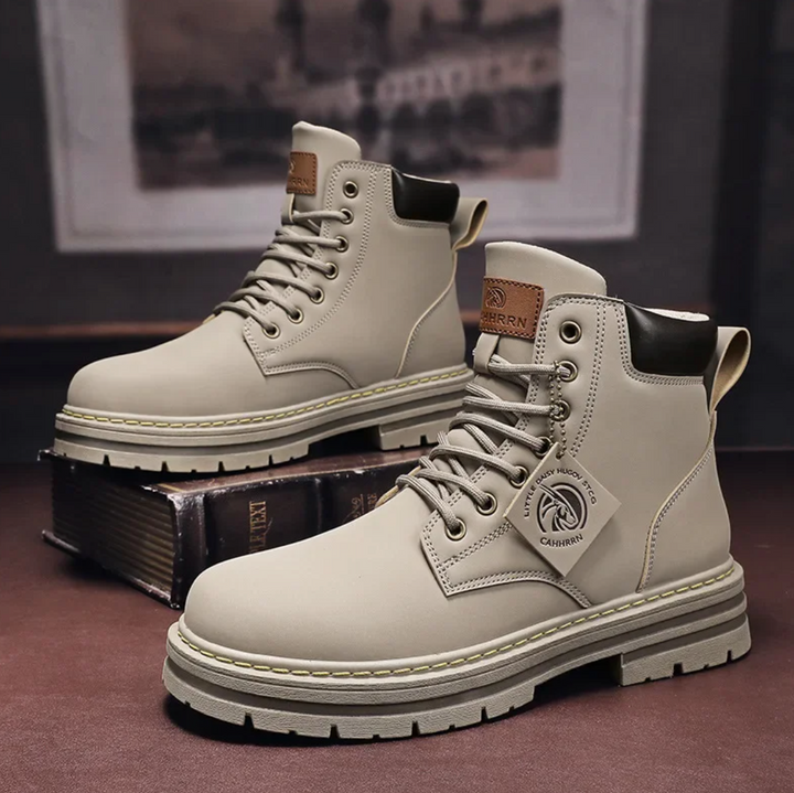 Oliver | Bottines légères en cuir à lacets