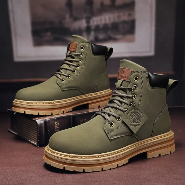 Oliver | Bottines légères en cuir à lacets