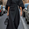 Rachel | Elegant Lantern Sleeves Dress