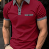 Edward | Classic Checkered Collar Polo Shirt