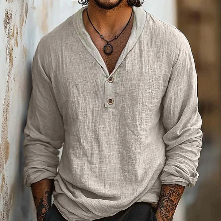 Damian | Classic Retro Button Up Shirt
