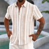 Barrett | Casual Striped Shirt Button Up Shirt