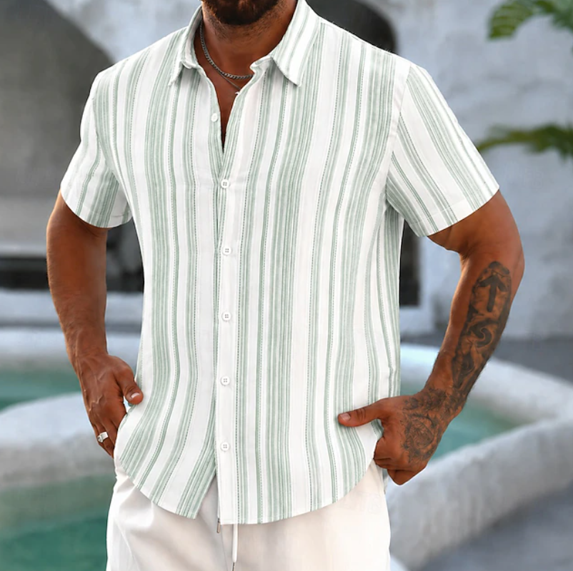 Bennett | Casual Striped Shirt Button Up Shirt
