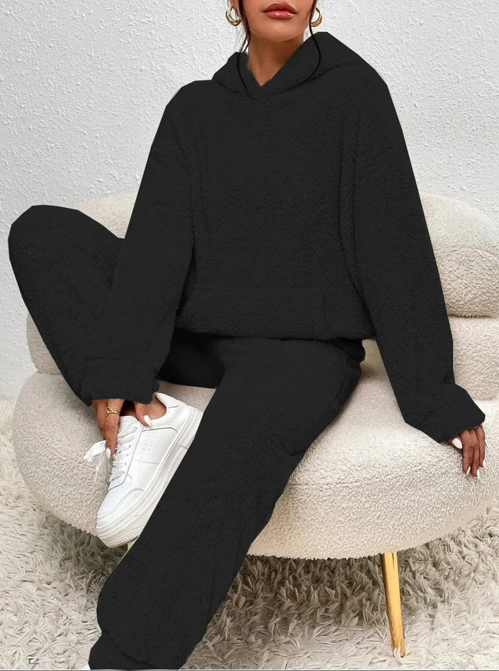 Josee | Hooded Teddy Lounge Set