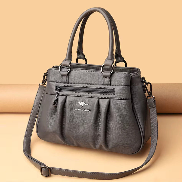 Lenora | Plaid Leather Bag