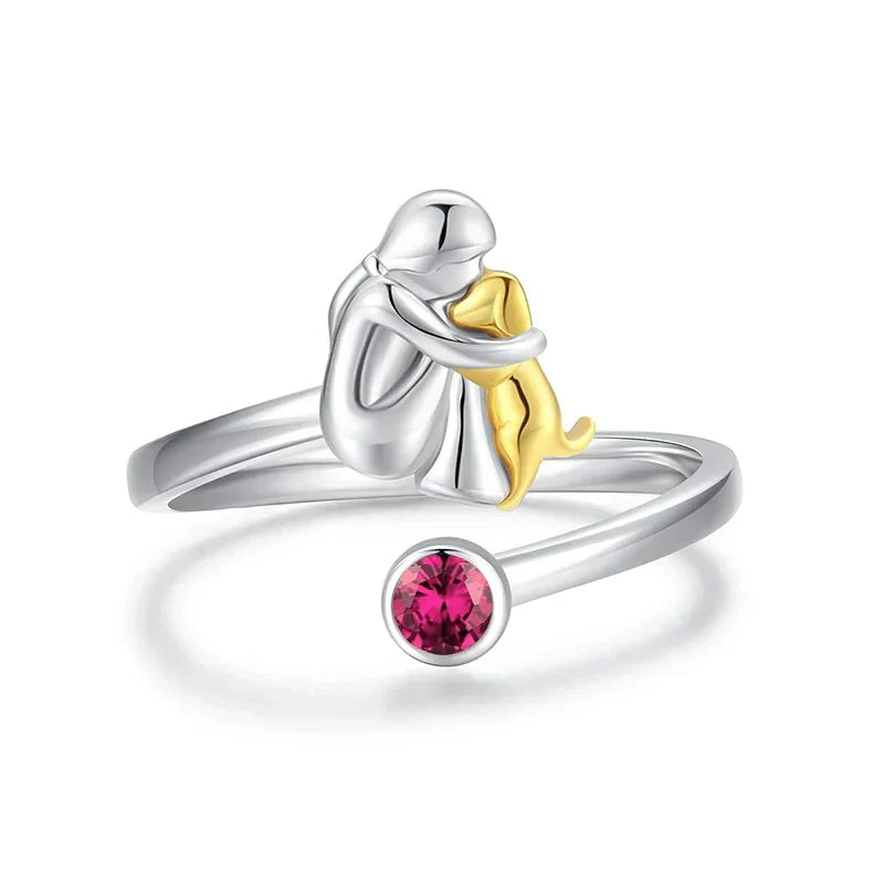 Cayley | Dog Icon Ring