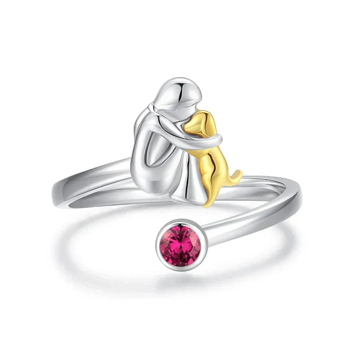 Cayley | Dog Icon Ring
