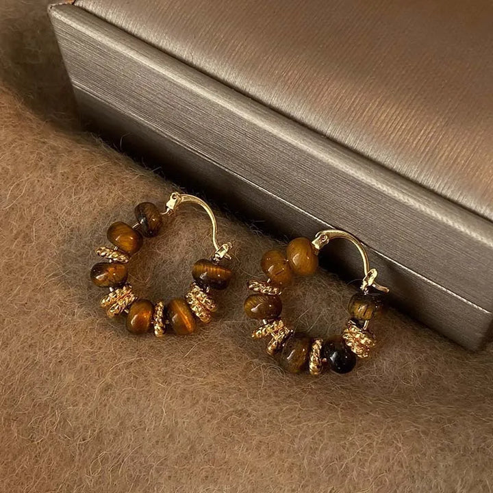 Suha | Vintage U-Shaped Hoop Earrings