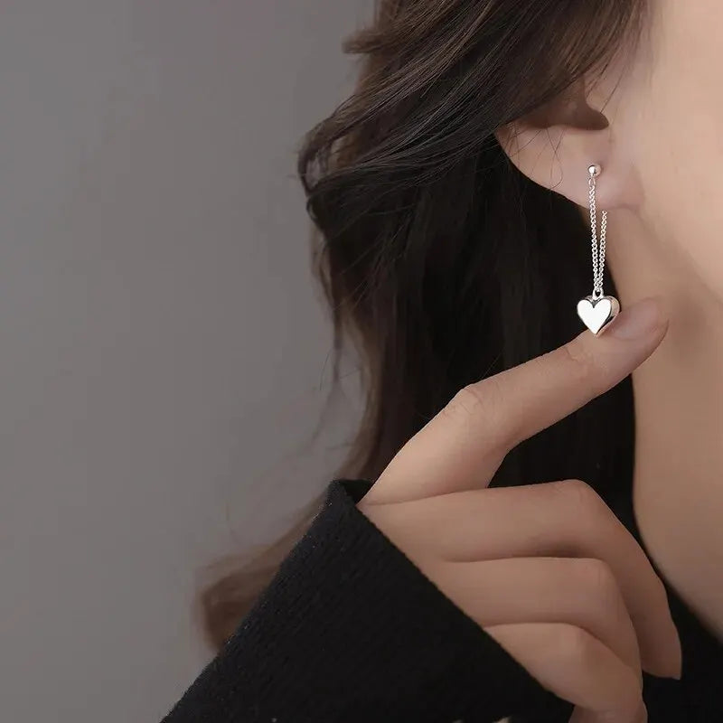 Rhylee | Heart-Shaped Hoop Earrings