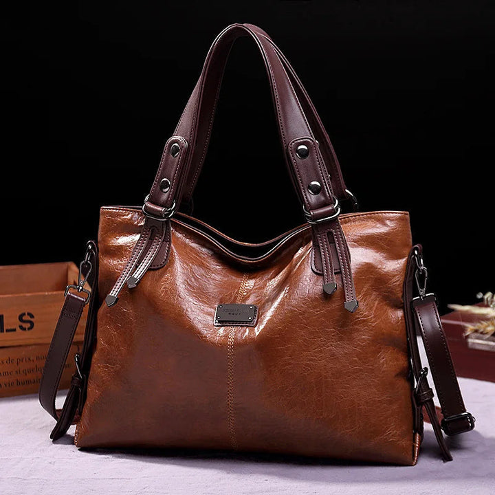 Aralyn | Refined Soft Leather Tote Bag