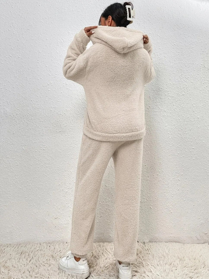 Josee | Hooded Teddy Lounge Set