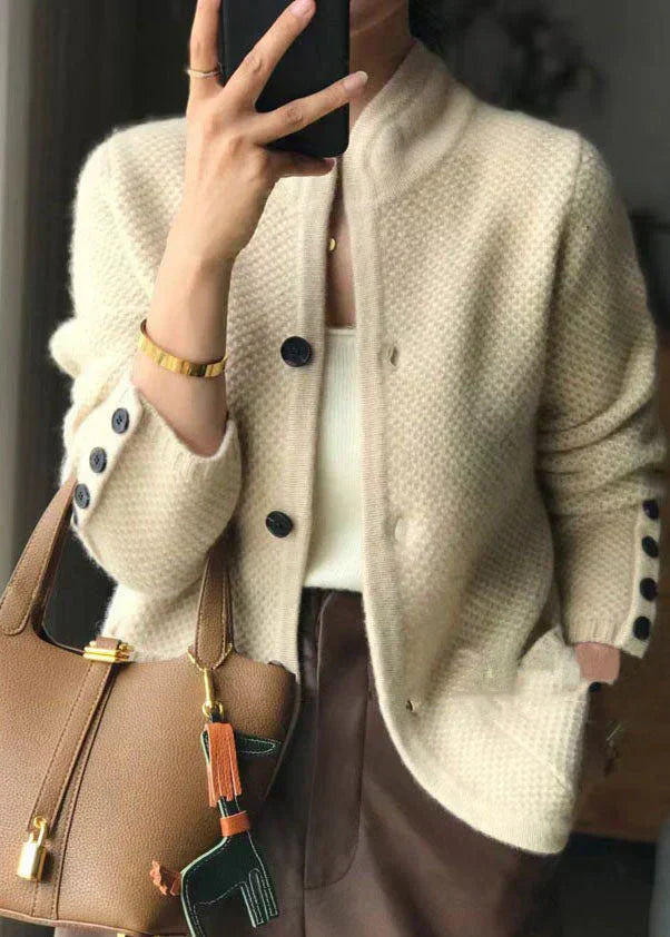 Michelle | Le cardigan en maille texturée douillet