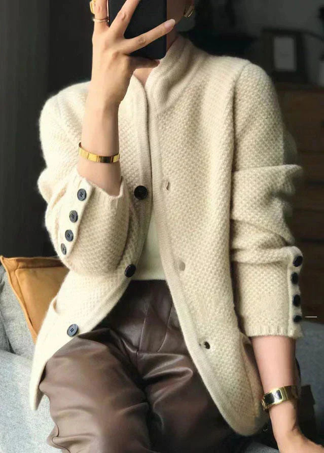 Michelle | Le cardigan en maille texturée douillet