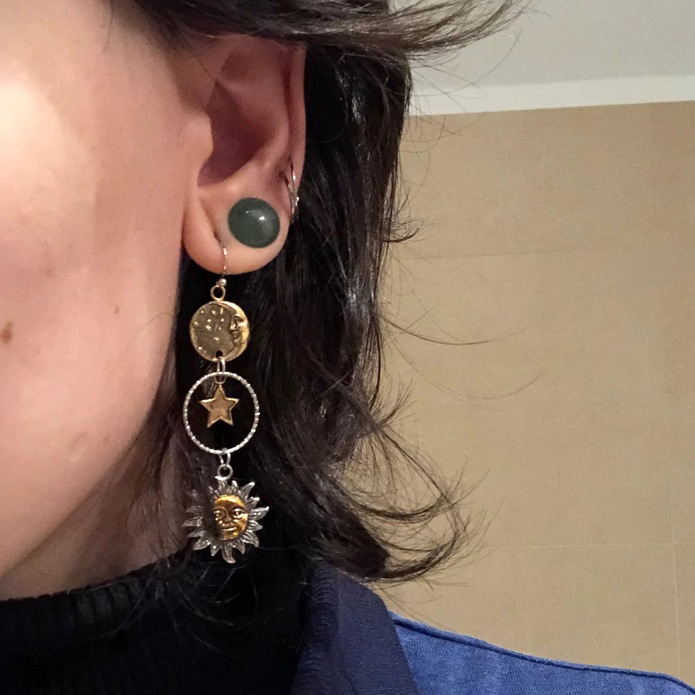 Geneva | Pendant Drop Earrings