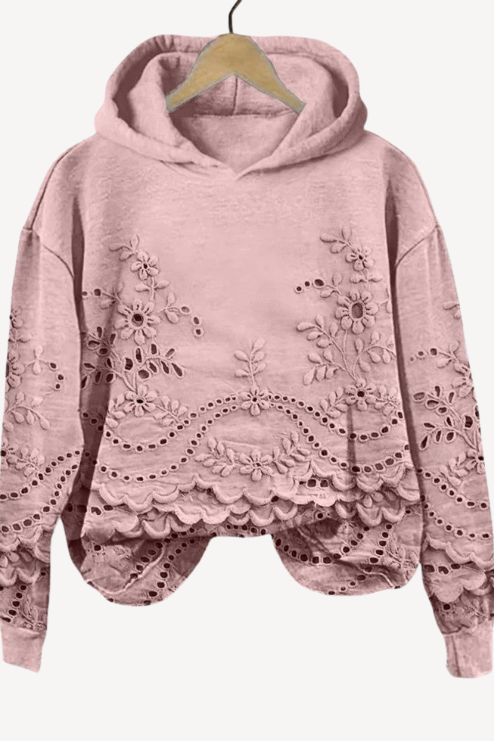 Evangeline | Embroidered Hoodie