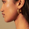 Naelle | Gold-Plated Hoop Earrings