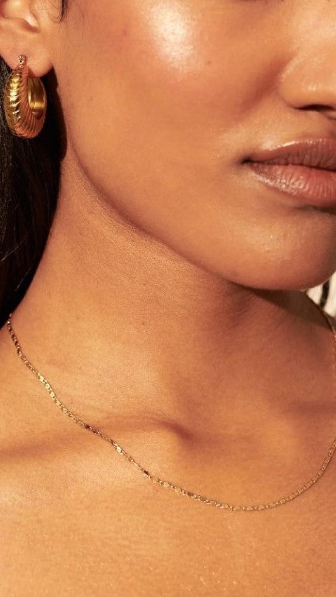 Naelle | Gold-Plated Hoop Earrings