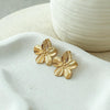 Lexi | Gold-Plated Flower Earrings