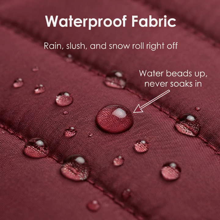 Winry | Waterproof Faux Fur-Lined Zip-Up Ankle Winter Boots